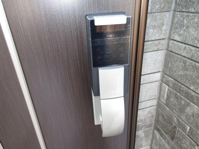 倉敷市八王寺町のアパートのセキュリティ|電子キー