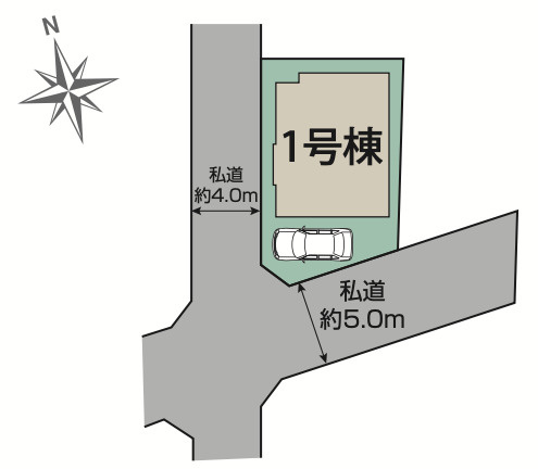 【仲介手数料無料】東村山市　青葉町　全１棟　東村山市の不動産なら西武ハウジングの区画図