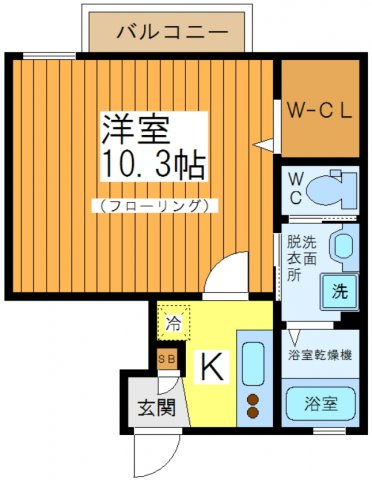 ラス　フローレスの間取り