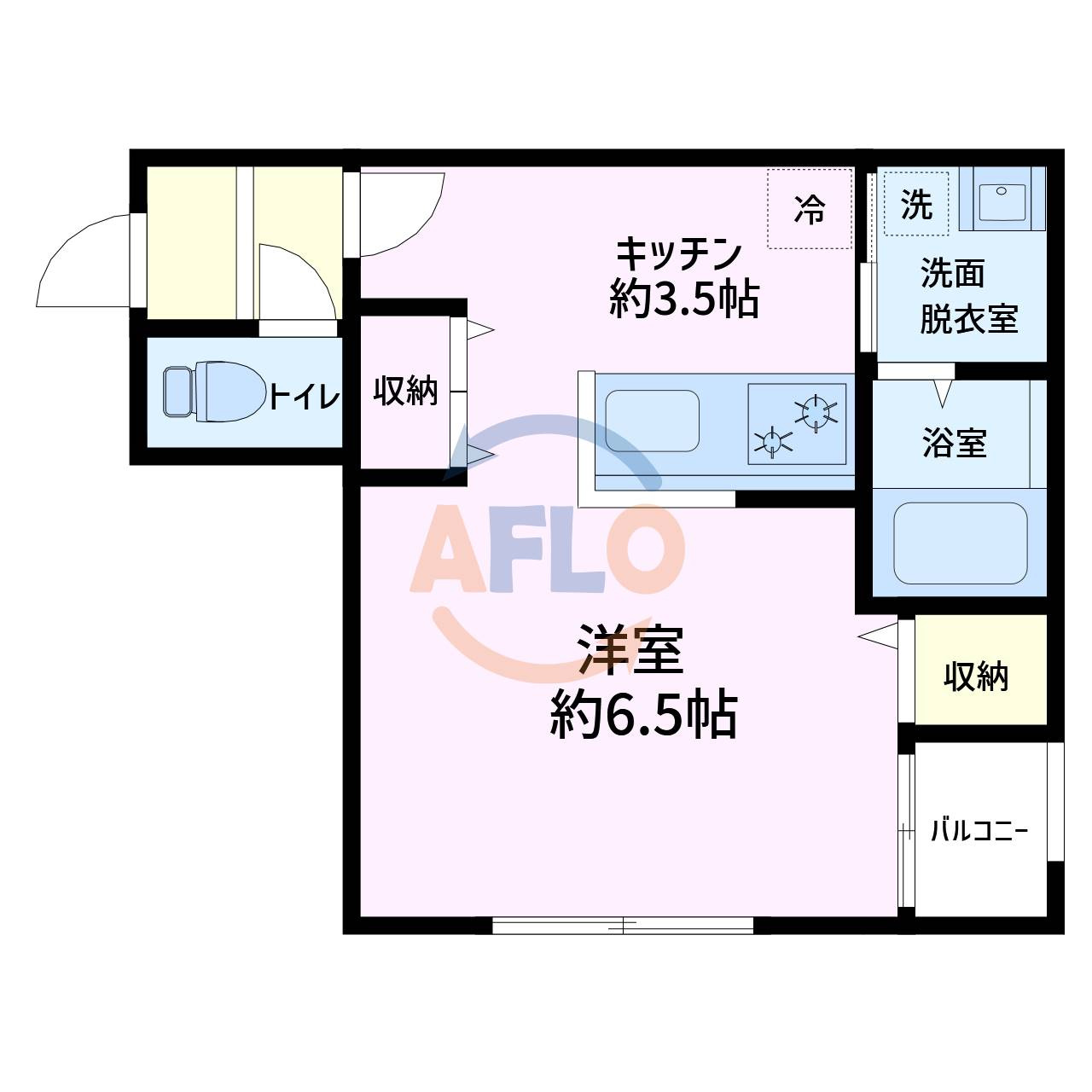 八幡屋宝ハイツの間取り|八幡屋宝ハイツ　間取り