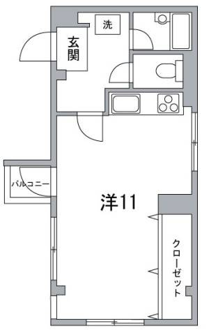 【間取り】 | メゾンＦ・Ｆ