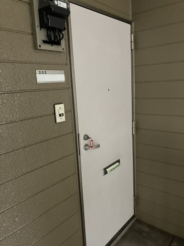 ハピネスⅡのエントランス|建物の内部です