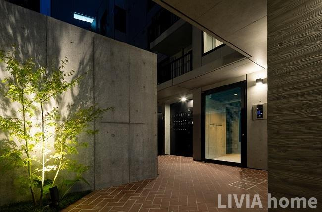 目黒区目黒２丁目の賃貸マンションのエントランス