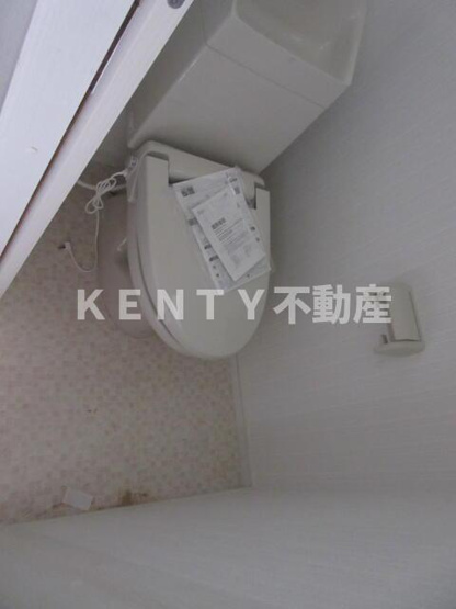 【トイレ】 | 東大井Ｃａｓａ　Ｓｈｉｇｅ | 落ち着いた色調のトイレです