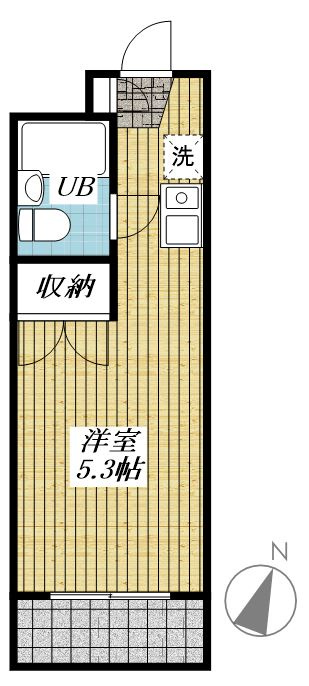 日野旭が丘ハイデンスBの間取り