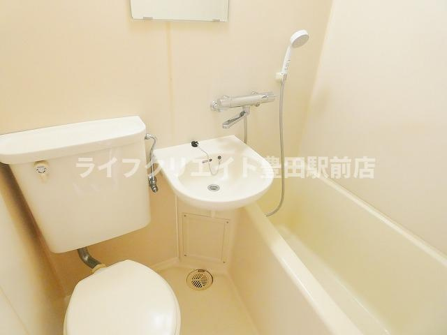 日野旭が丘ハイデンスBの浴室