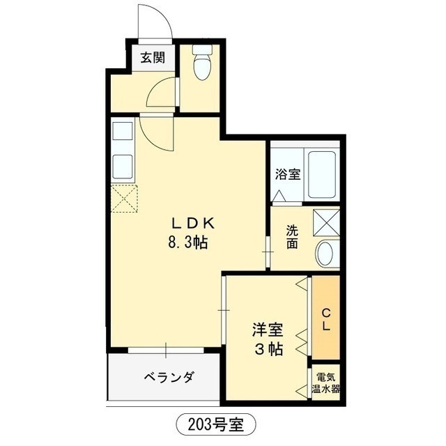アバンティオエクラの間取り