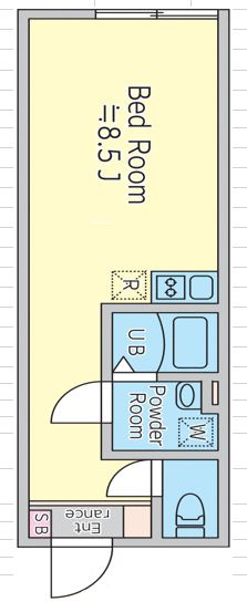 Ｂｌｏｏｍ　Ｔｏｗｅｒ　Ｏｓｈｉａｇｅの間取り|間取りです。