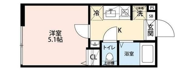 グランクオール中村橋の間取り|間取りです。