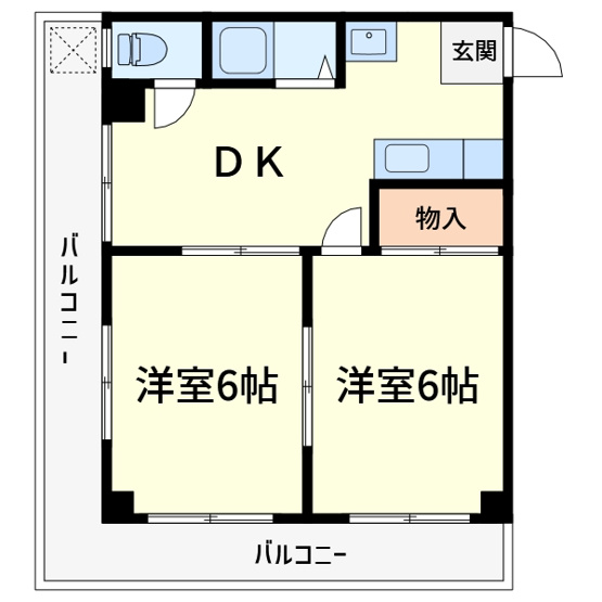 【間取り】 | プレアール高槻春日