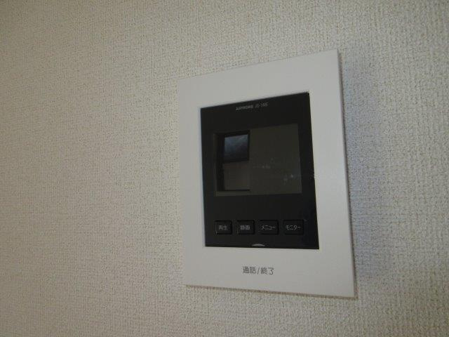 倉敷市八王寺町のアパートのセキュリティ|ＴＶインターホン