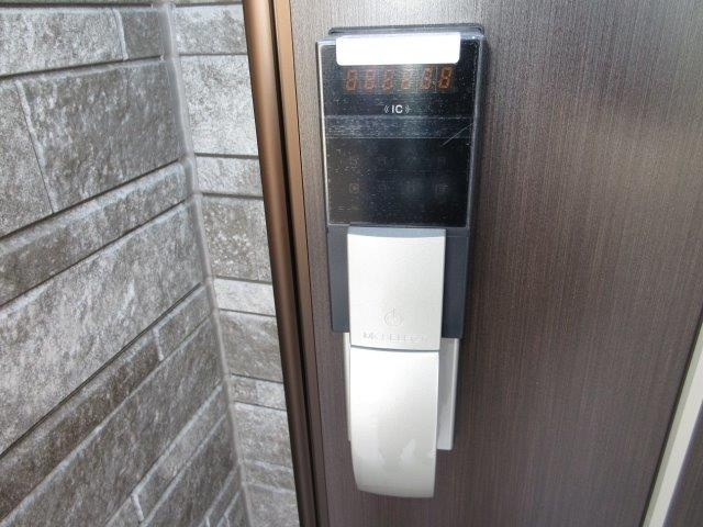 倉敷市八王寺町のアパートのセキュリティ|電子キー