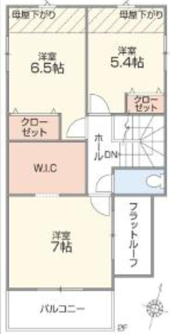 【仲介手数料無料】東村山野口町１期３棟１号棟　東村山の不動産なら西武ハウジングの間取り