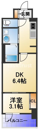 【間取り】 | メイクス大阪鶴見