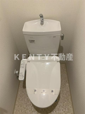 【トイレ】 | アビタシオン旗の台 | 落ち着いたトイレです