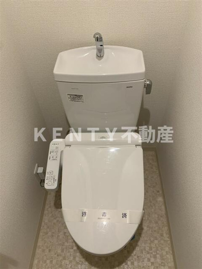 【トイレ】 | アビタシオン旗の台 | 落ち着いたトイレです
