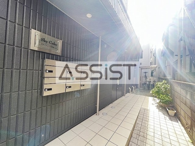 スカイキューブ武蔵小山の庭
