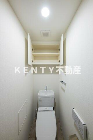 【トイレ】 | リビオメゾン戸越銀座 | 清潔感のあるトイレです