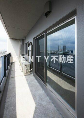 【バルコニー】 | リビオメゾン戸越銀座 | 広々としたバルコニーです
