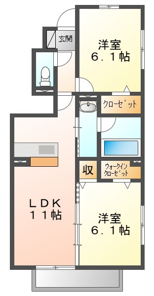 エクセルⅡの間取り