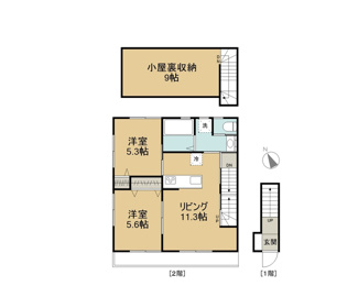 【間取り】 | サンライズ柏明原