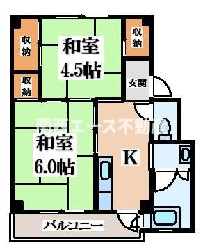 【間取り】 | ビレッジハウス鳥居本