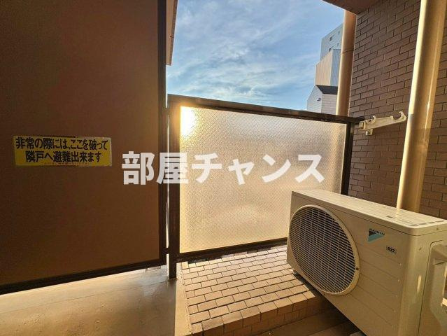 YK50のバルコニー