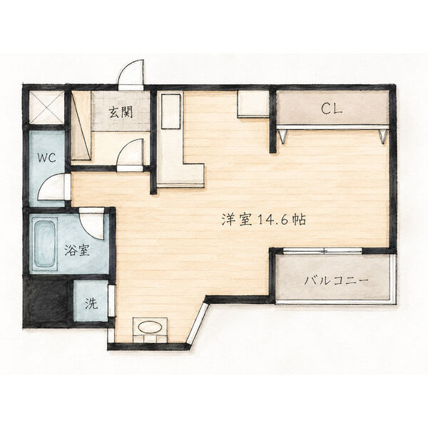 YK50の間取り