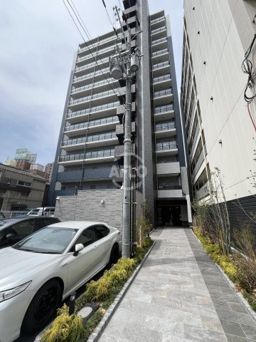 プレサンス四天王寺前夕陽ヶ丘ヴィリードの駐車場|プレサンス四天王寺前夕陽ヶ丘ヴィリード　外観
