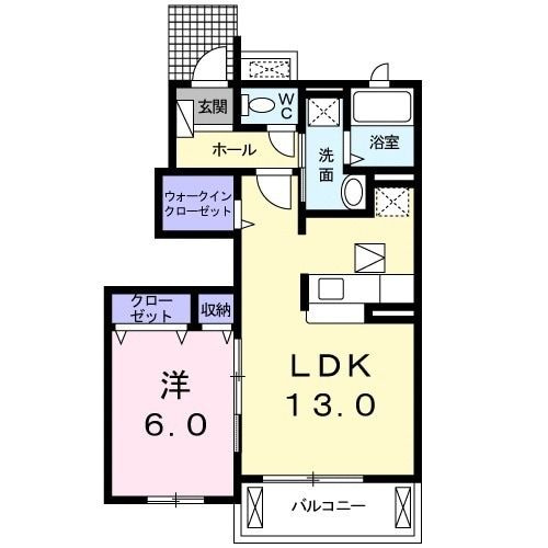 【間取り】 | パルテールB(パルテールビー)