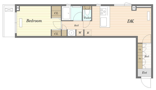 【間取り】 | B CITY APARTMENT SHINAGAWA WEST