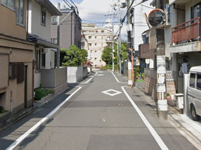 【前面道路含む現地写真】 | 山科区音羽沢町　売地