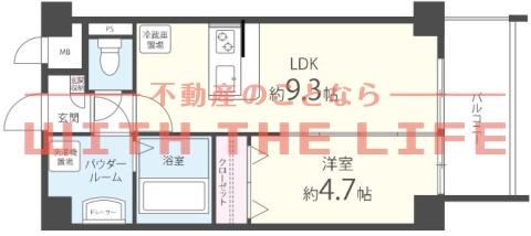 モントーレヒルズ悠【キャッシュバック対象物件】の間取り