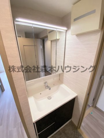 【独立洗面台】 | 　PHOENIX COURT 交野Ⅰ | 独立洗面台、朝の身支度には欠かせません