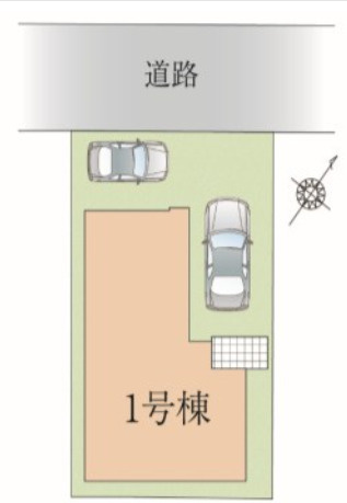 【仲介手数料無料】東村山市青葉町２０期全１棟　東村山の不動産なら西武ハウジングの区画図