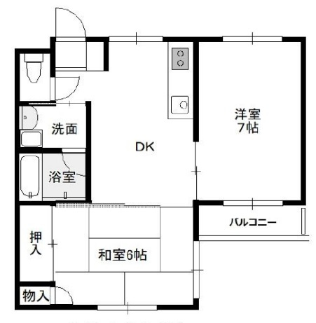 パサージュ北青木の間取り