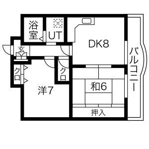 ビエント六甲2の間取り