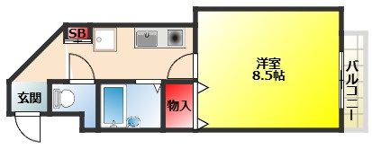 【間取り】 | サニーサイド井本