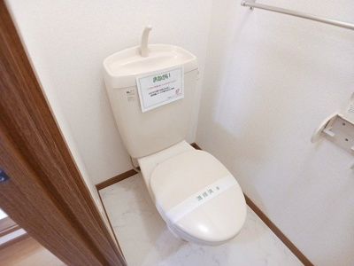 【トイレ】 | エスポワール高野　Ａ | シンプルで使いやすいトイレです