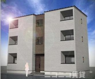 足立区栗原３丁目のアパートの外観