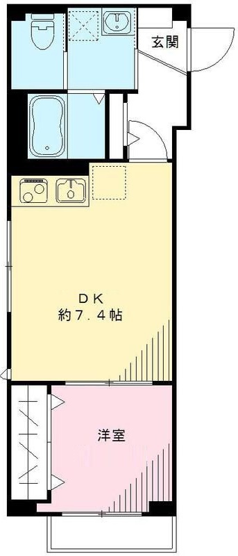 フォルトゥーナ千駄木の間取り|間取りです。