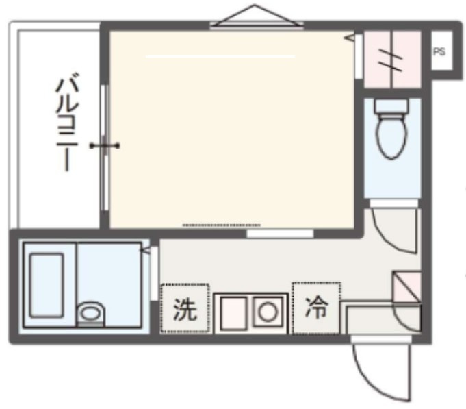 MELDIA下丸子の間取り|間取りです。