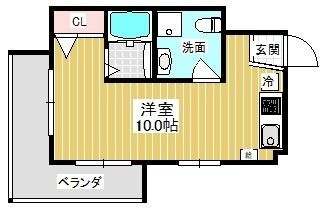 両国武蔵野マンションの間取り|間取りです。