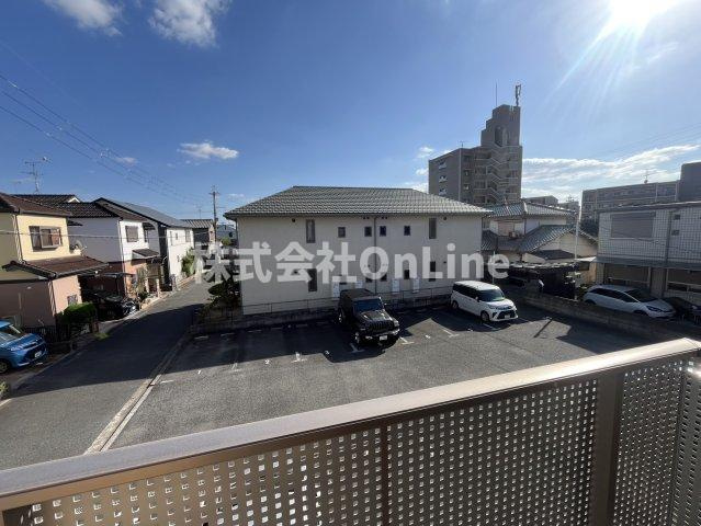 八尾市南小阪合町２丁目のアパートの展望
