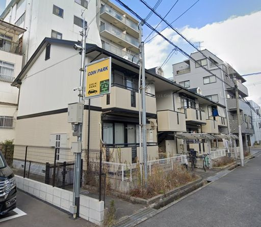 神戸市灘区浜田町３丁目のアパートの外観