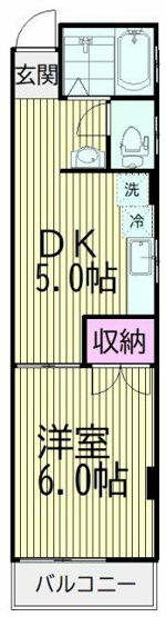 【間取り】 | マンション渡辺