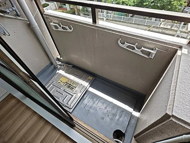神戸市東灘区御影中町７丁目の賃貸マンションのバルコニー