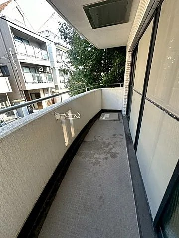 神戸市東灘区本庄町１丁目の賃貸マンションのバルコニー