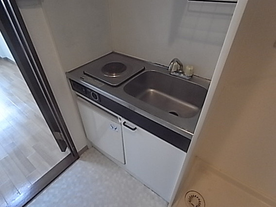 神戸市灘区桜ケ丘町の賃貸マンションのキッチン