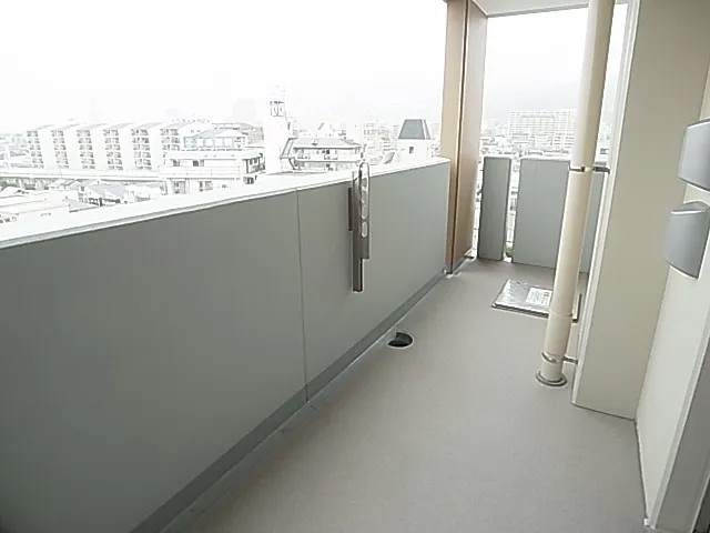 リベール東灘青木のバルコニー